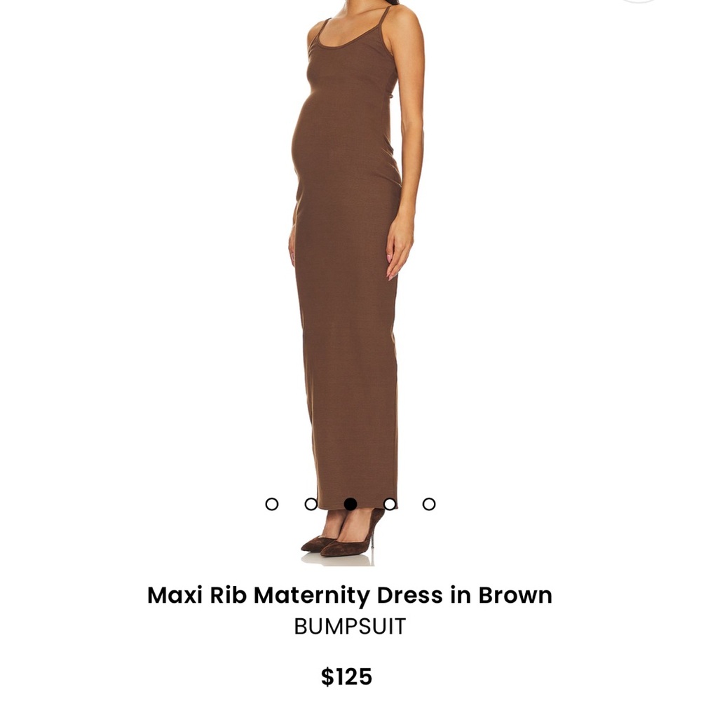 Bumpsuit Maxi Rib Dress